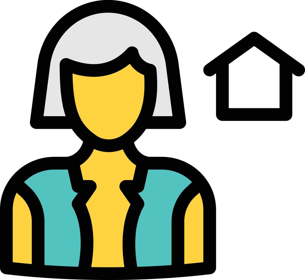 house women vector illustration on a background.Premium quality symbols. vector icons for concept and graphic design.