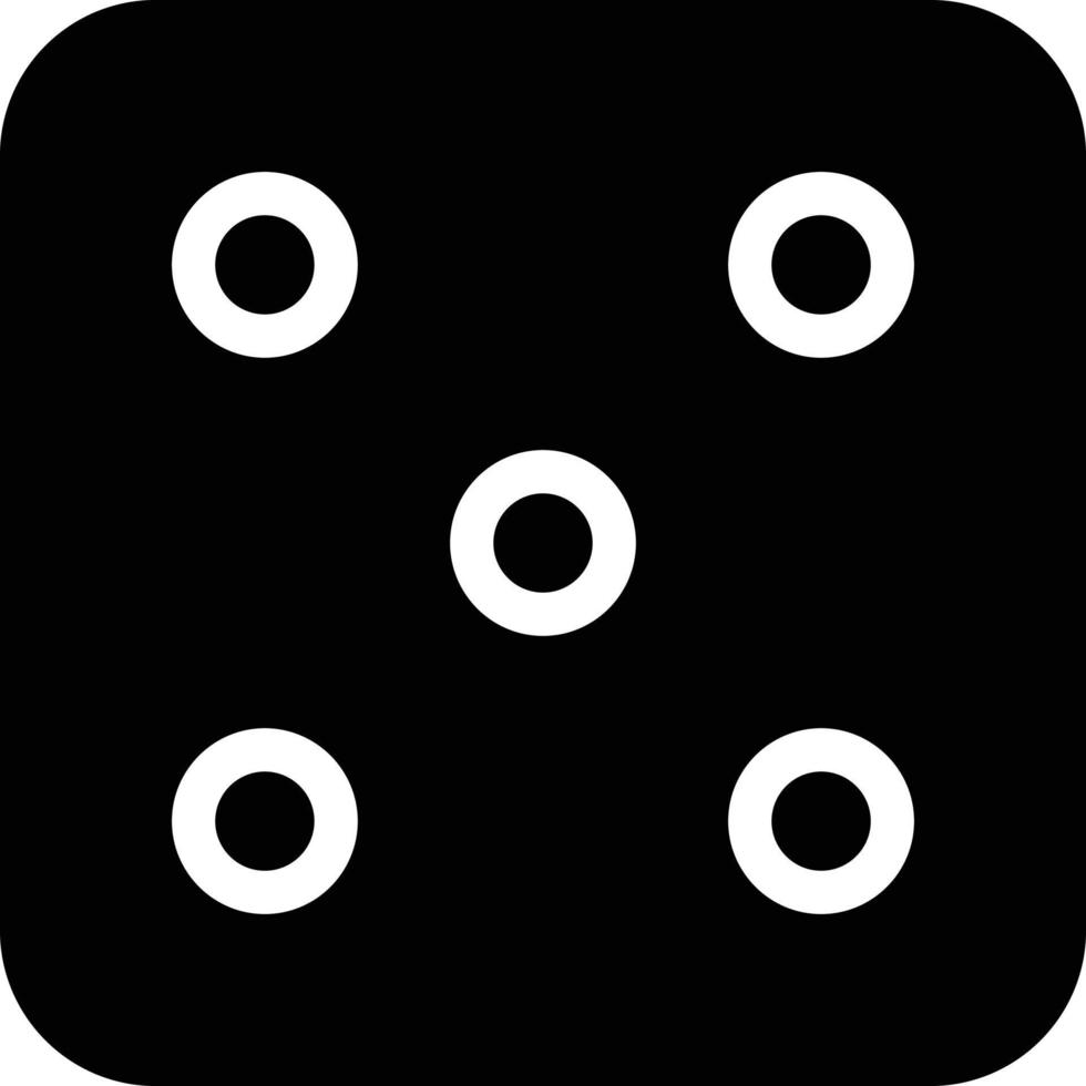 dice vector illustration on a background.Premium quality symbols. vector icons for concept and graphic design.