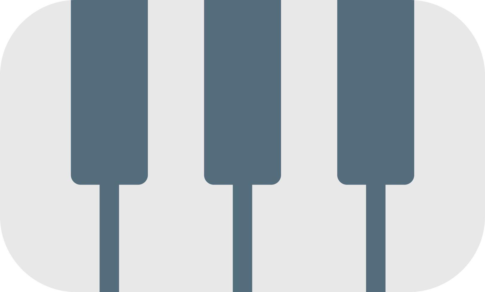 ilustración de vector de piano en un fondo. símbolos de calidad premium. iconos vectoriales para concepto y diseño gráfico.