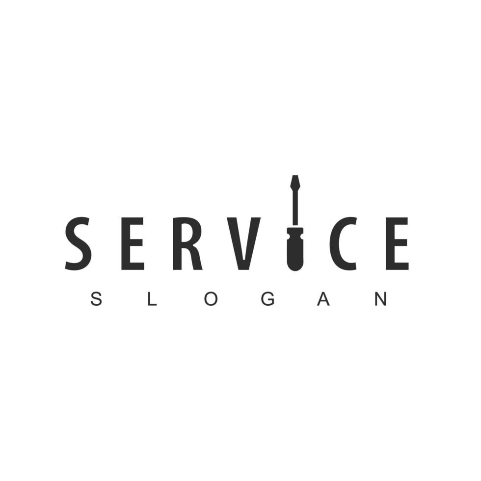 Service And Repair Logo Vector