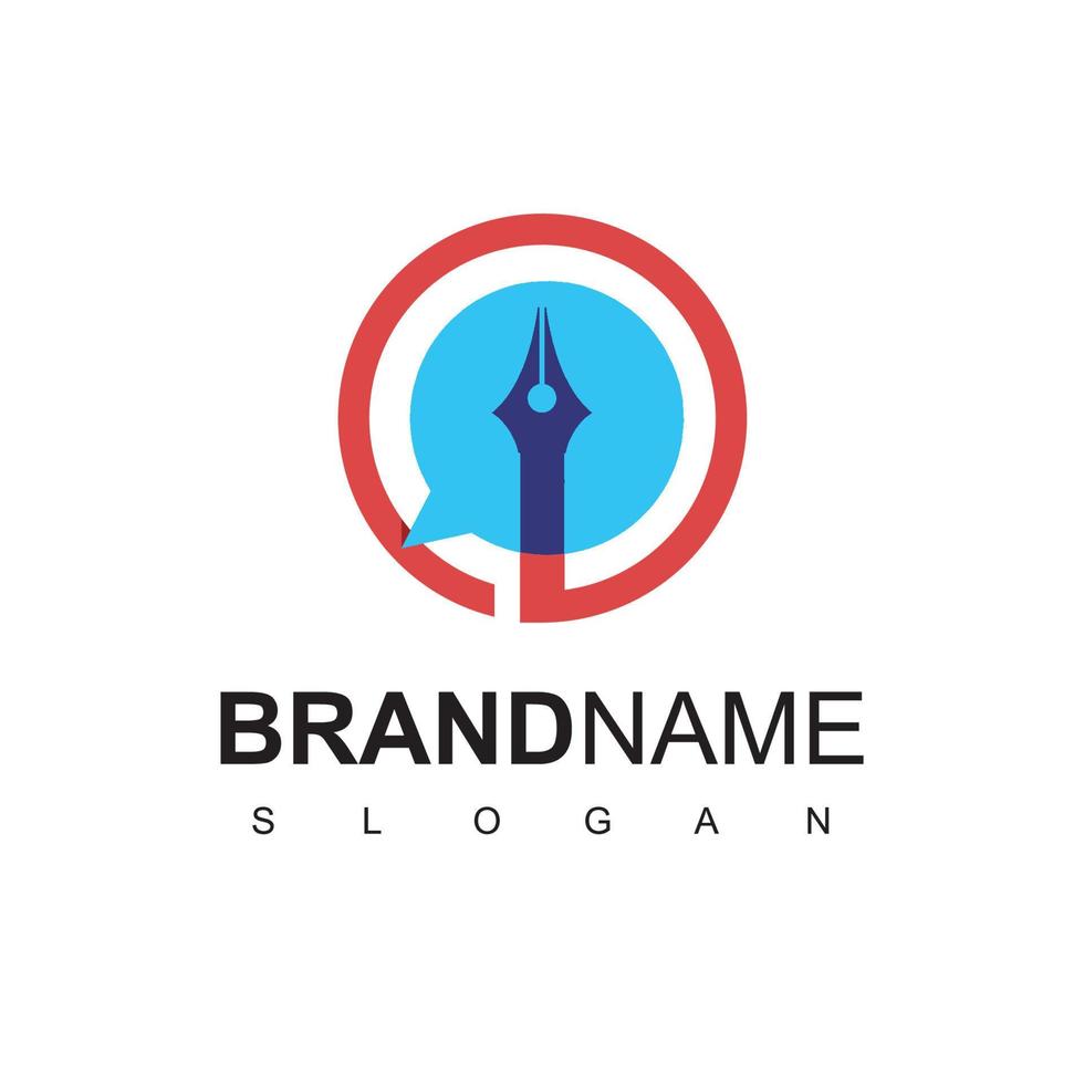 Law And Firm Consultant Logo Template vector
