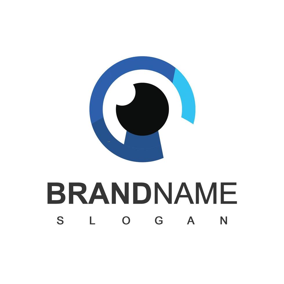 Eye Logo Design Template vector