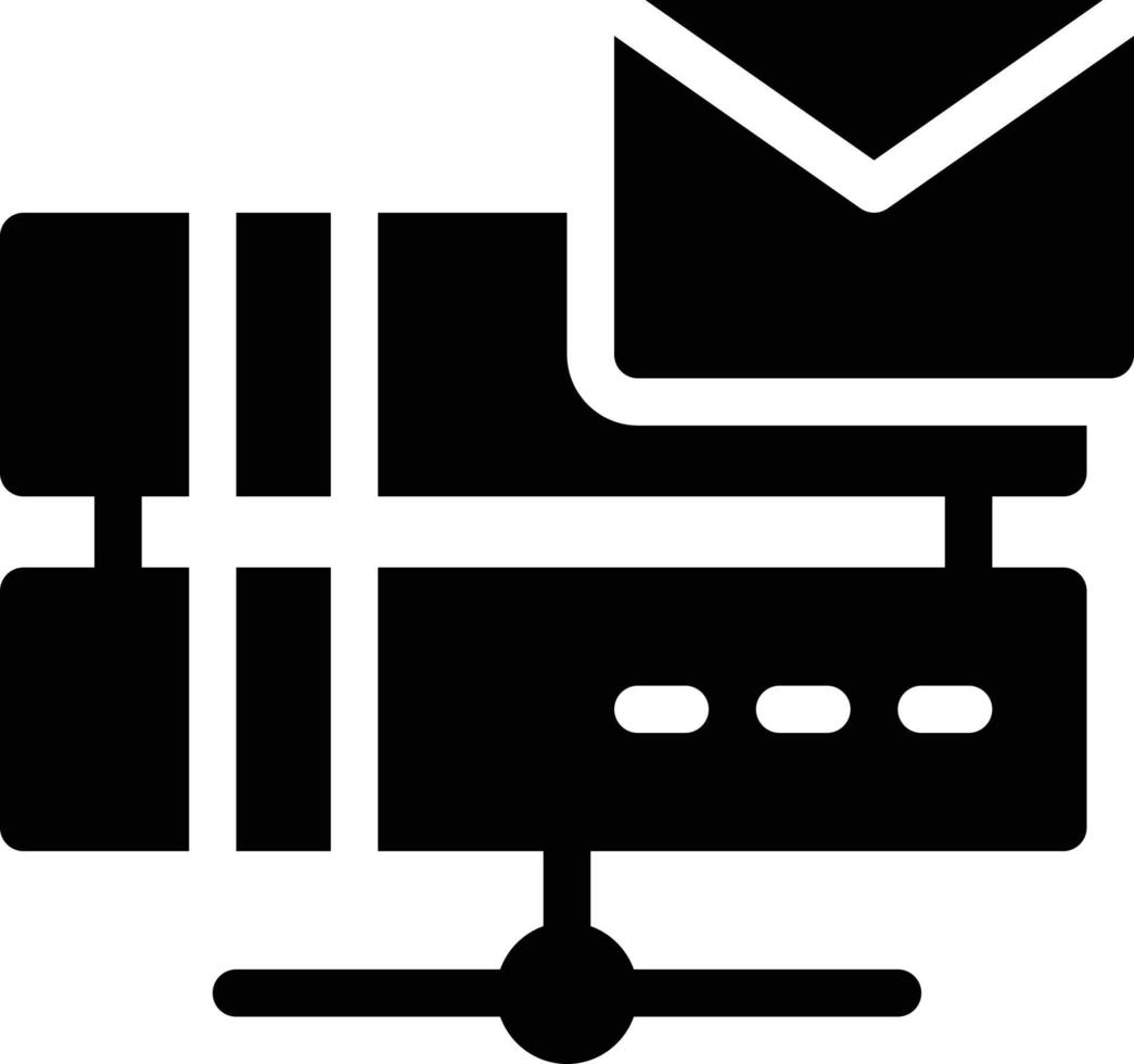 Server mail vector illustration on a background.Premium quality symbols. vector icons for concept and graphic design.