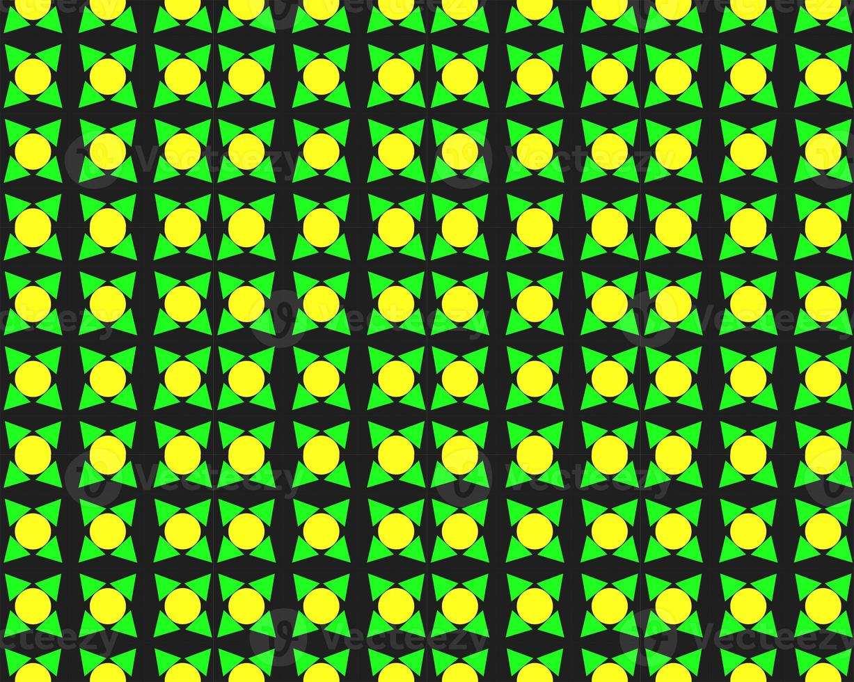 Small floral fabric pattern on black background, very popular in Europe photo