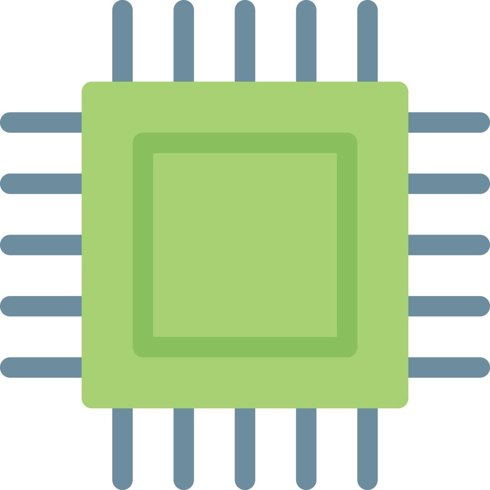 Ilustración de vector de chip en un fondo. Símbolos de calidad premium. iconos vectoriales para concepto y diseño gráfico.
