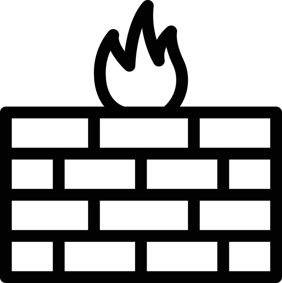 firewall vector illustration on a background.Premium quality symbols. vector icons for concept and graphic design.