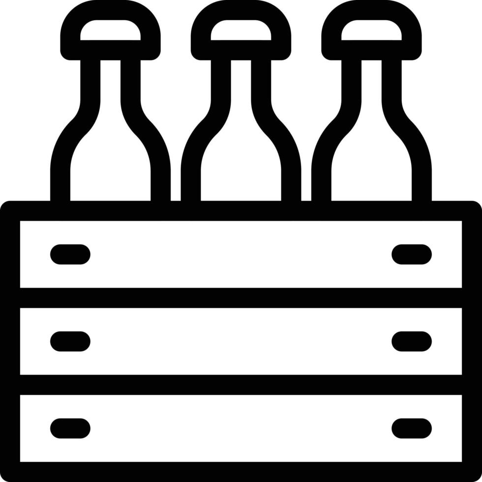 beer bucket vector illustration on a background.Premium quality symbols. vector icons for concept and graphic design.