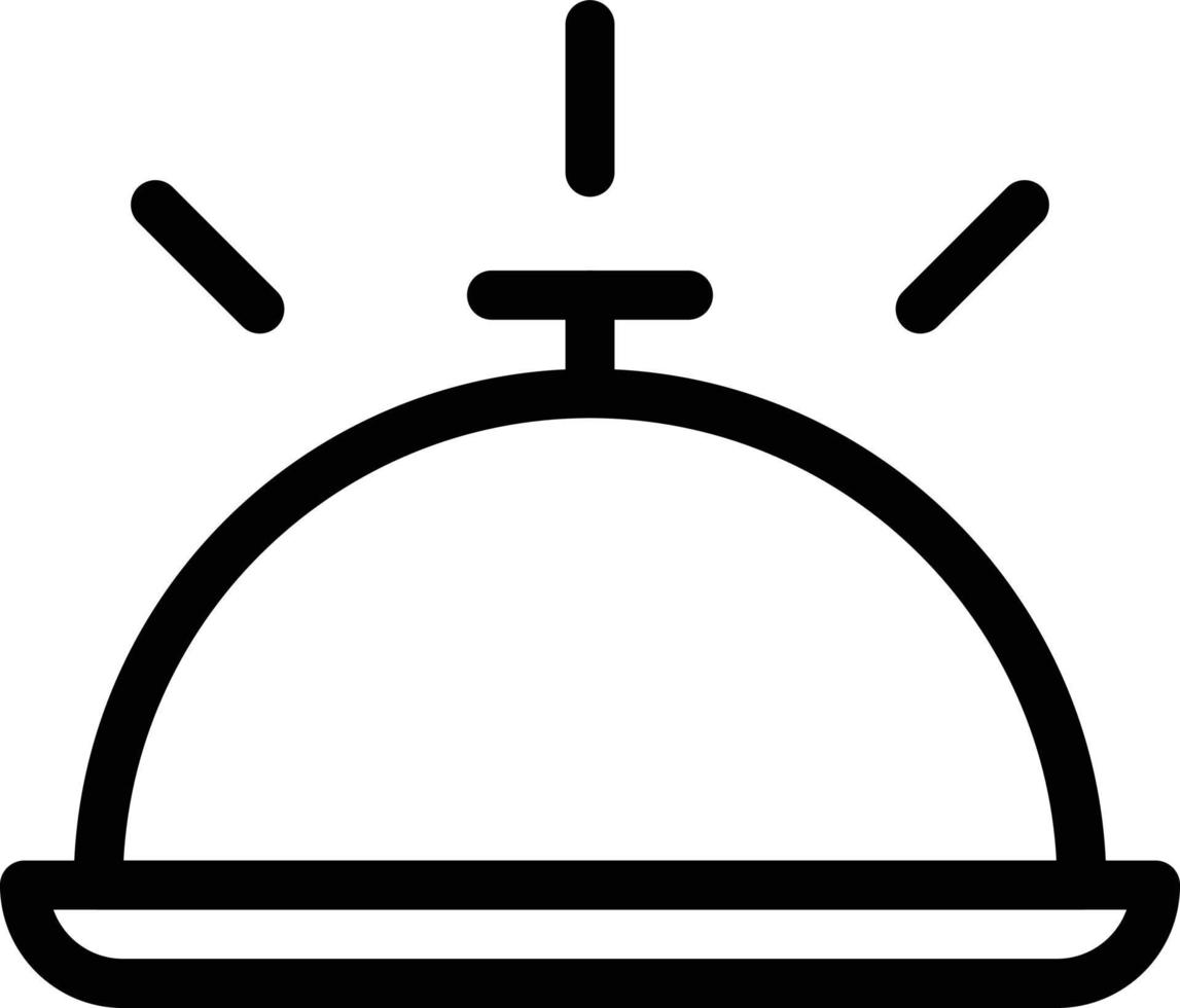 bell vector illustration on a background.Premium quality symbols. vector icons for concept and graphic design.