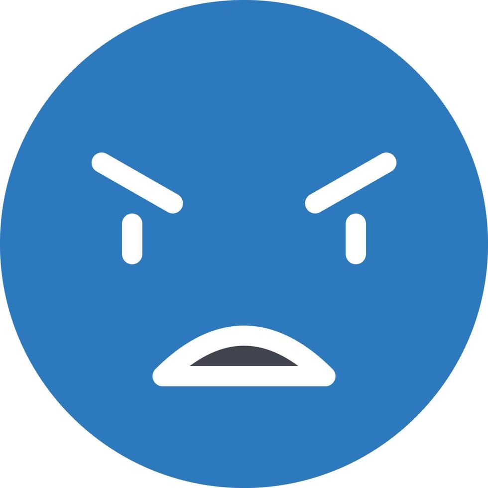 angry emoji vector illustration on a background.Premium quality symbols. vector icons for concept and graphic design.