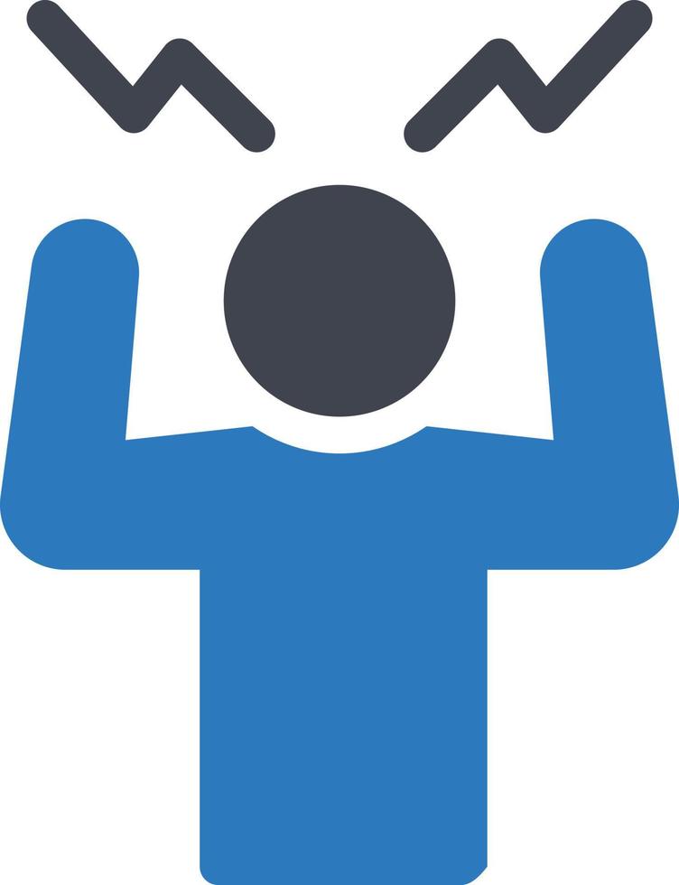 tension vector illustration on a background.Premium quality symbols. vector icons for concept and graphic design.