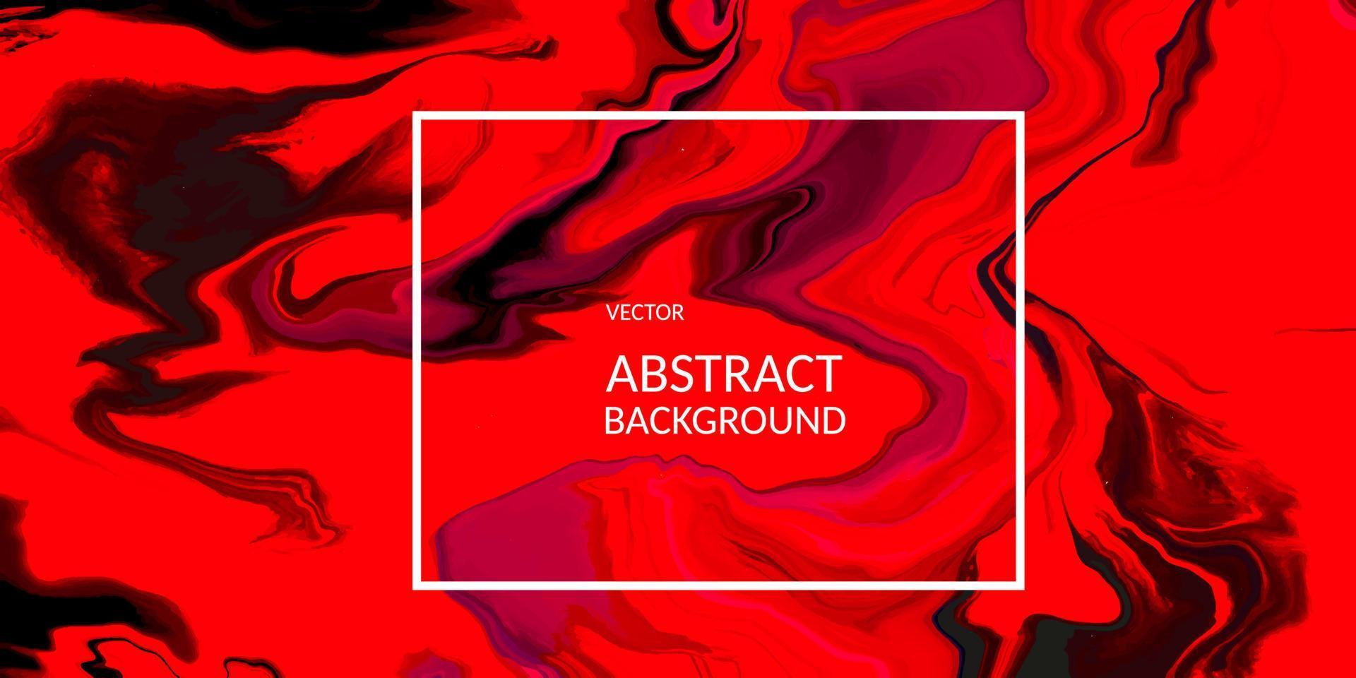 Abstract  marble texture  Fluid design  background red color vector