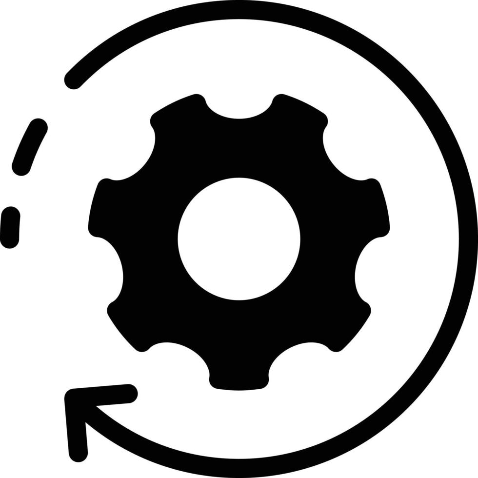 reload setting vector illustration on a background.Premium quality symbols.vector icons for concept and graphic design.