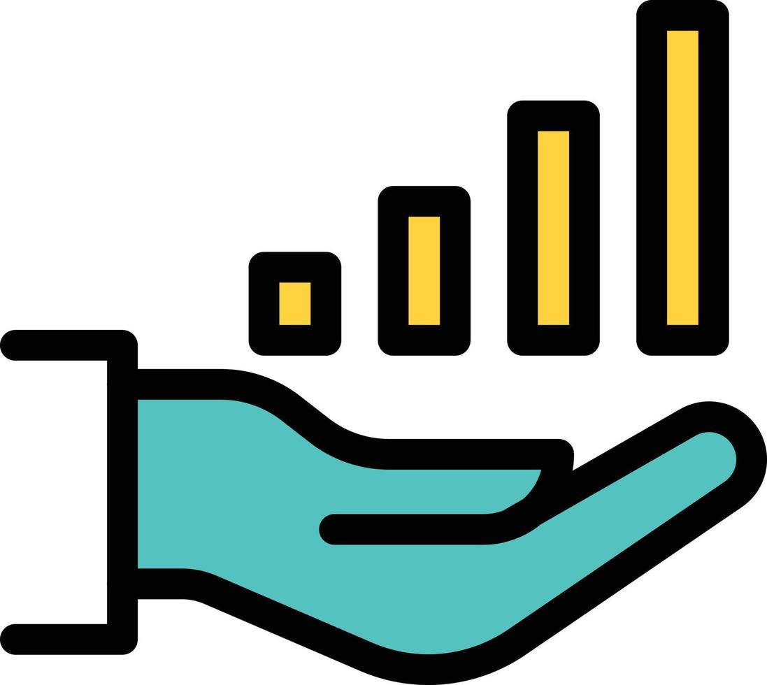 chart vector illustration on a background.Premium quality symbols.vector icons for concept and graphic design.
