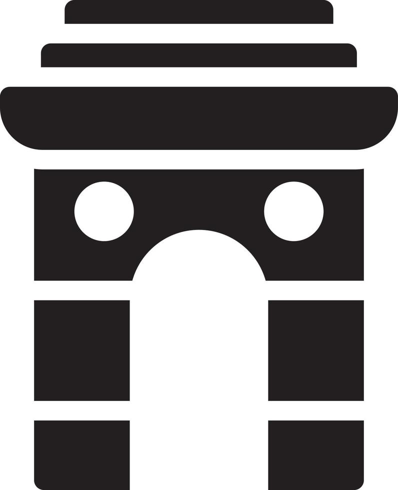 temple vector illustration on a background.Premium quality symbols.vector icons for concept and graphic design.