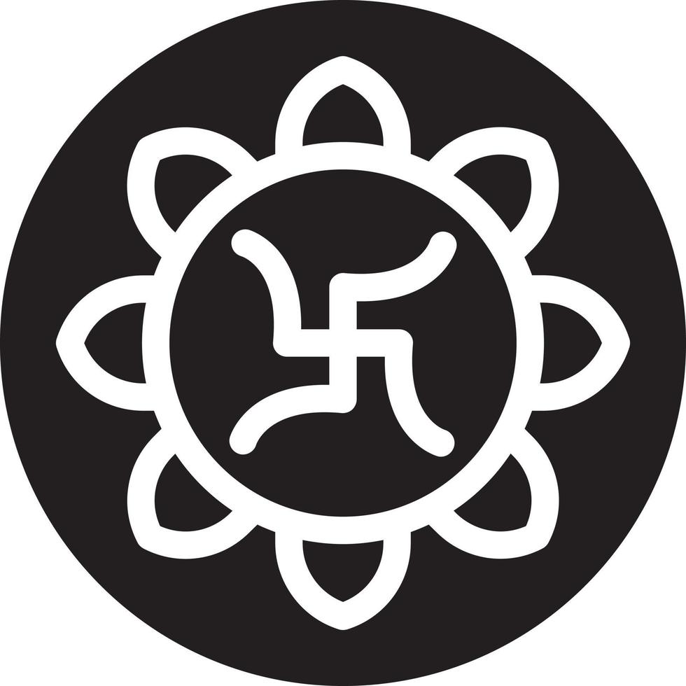 om rangoli vector illustration on a background.Premium quality symbols.vector icons for concept and graphic design.