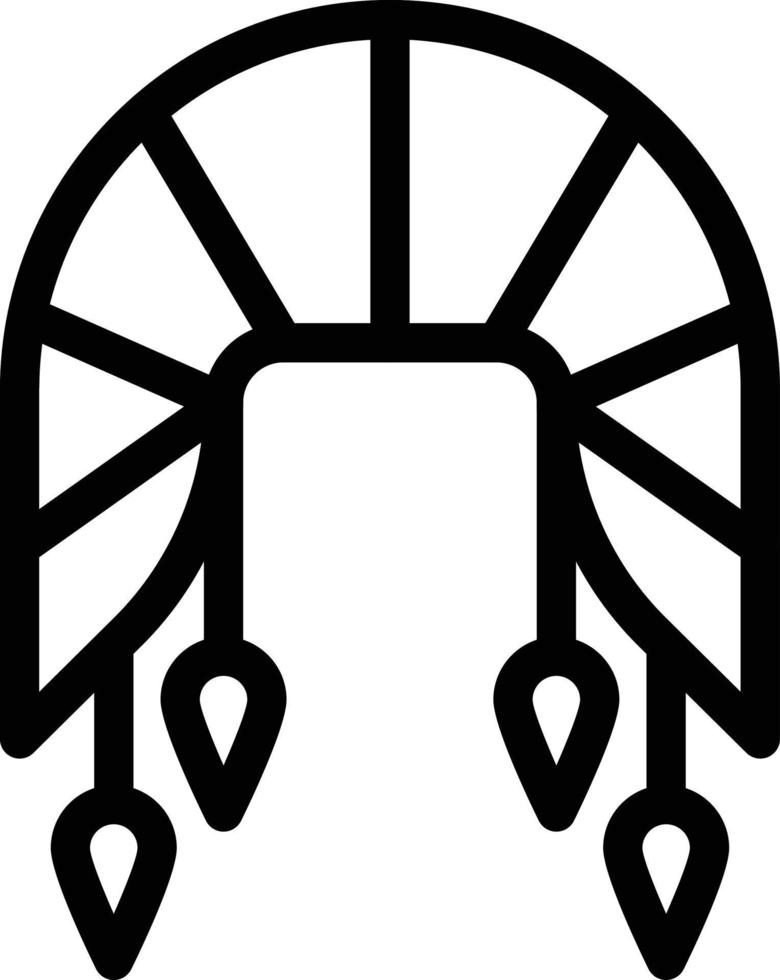 headdress vector illustration on a background.Premium quality symbols.vector icons for concept and graphic design.