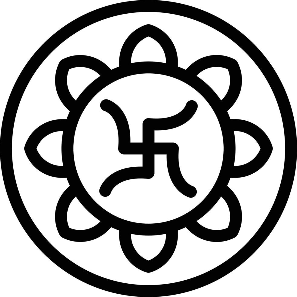 om rangoli vector illustration on a background.Premium quality symbols.vector icons for concept and graphic design.