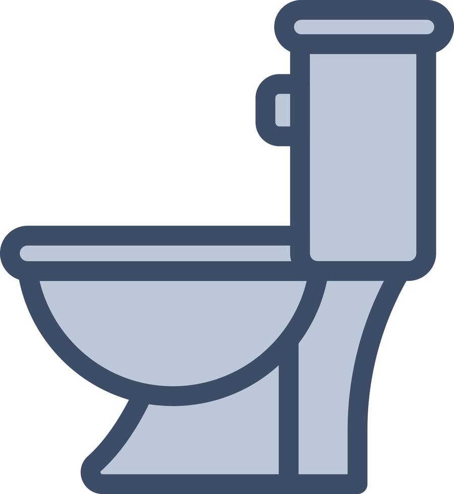 commode vector illustration on a background.Premium quality symbols.vector icons for concept and graphic design.