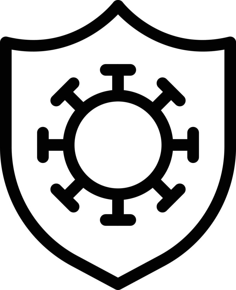corona virus shield vector illustration on a background.Premium quality symbols.vector icons for concept and graphic design.