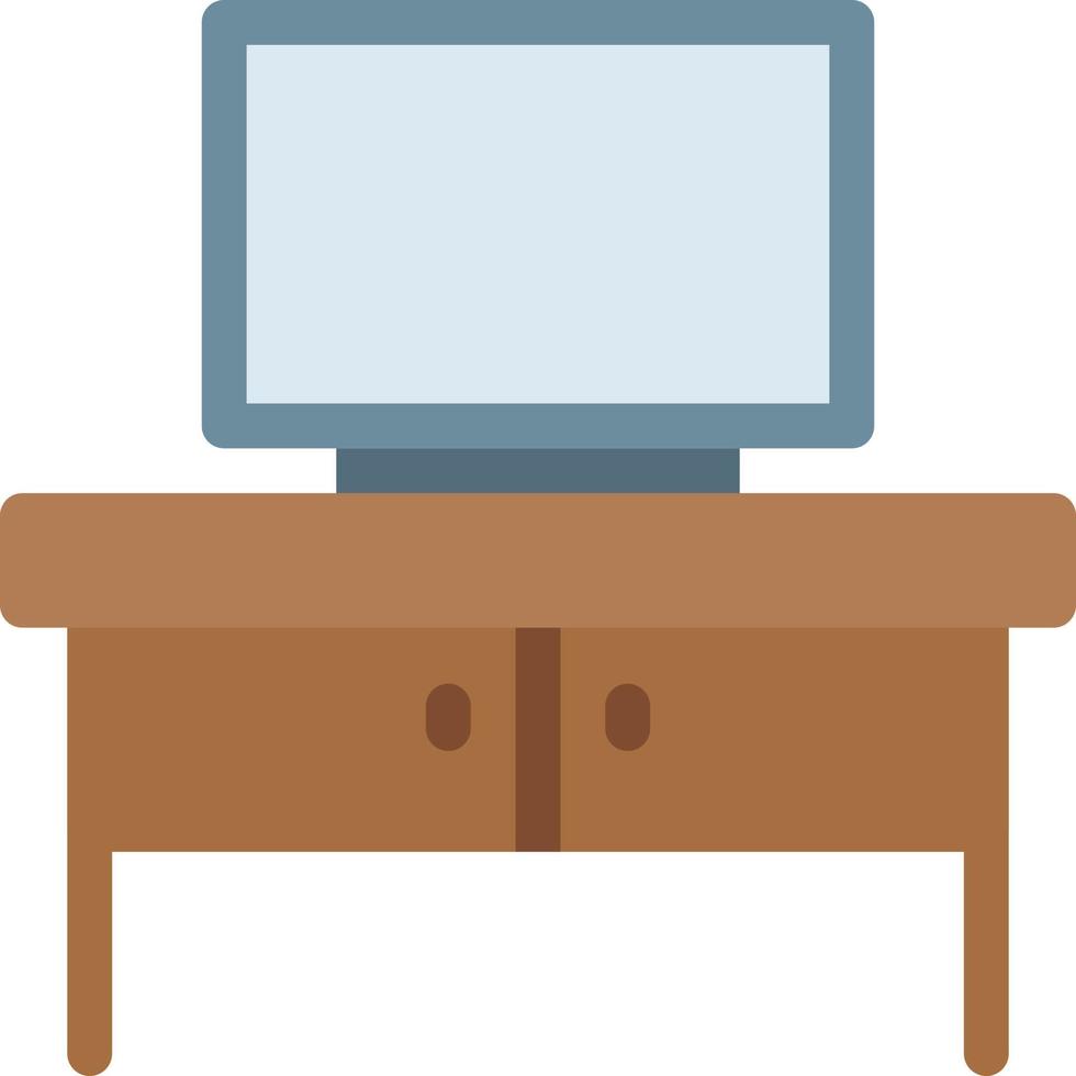 tv table vector illustration on a background.Premium quality symbols. vector icons for concept and graphic design.