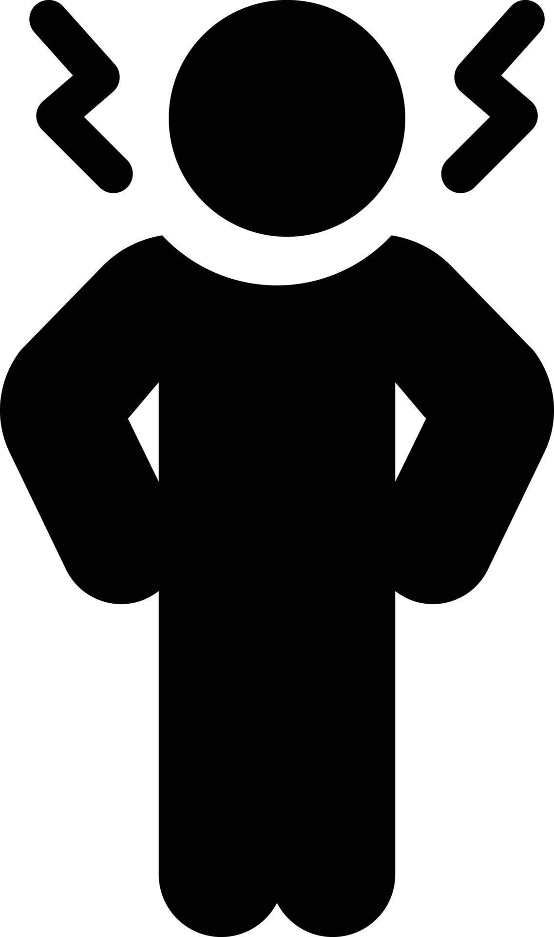 tension vector illustration on a background.Premium quality symbols