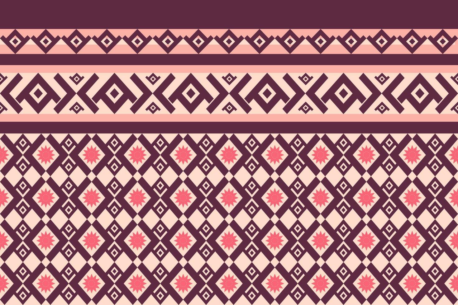 Rhombus and triangle symbols tribal ethnic motifs geometric background. Eclectic geometric shapes sprites tribal motifs clothing fabric textile print traditional design with triangles vector