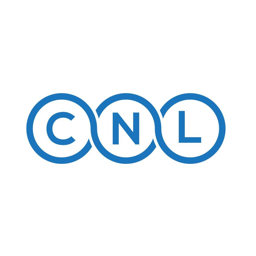 CNL letter logo design on white background CNL creative initials CNL letter logo design on white background CNL creative initials