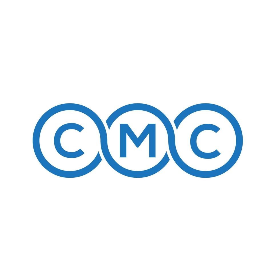 CMC letter logo design on white background CMC creative initials CMC letter logo design on white background CMC creative initials