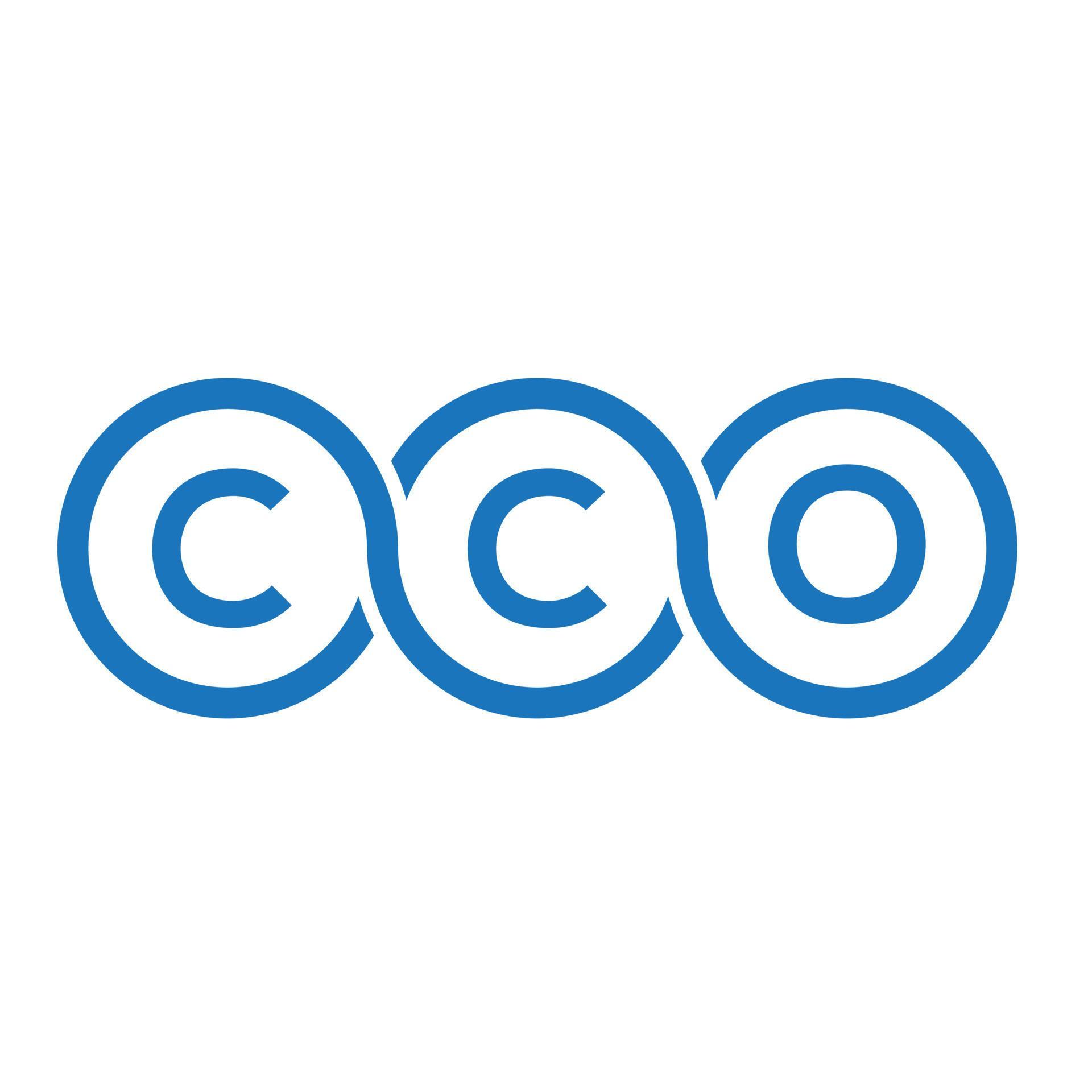 CCO letter logo design on white background CCO creative initials CCO letter logo design on white background CCO creative initials