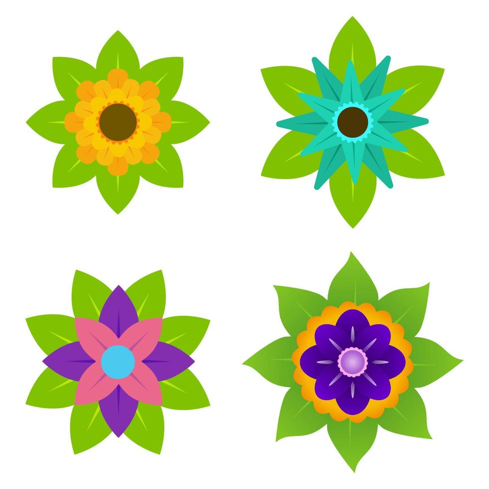 Flowers Illustration Design vector