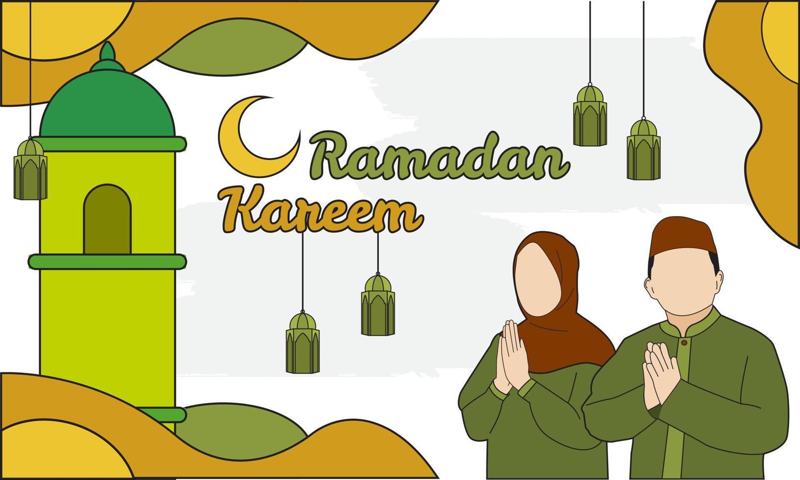 Ramadan Kareem Background vector
