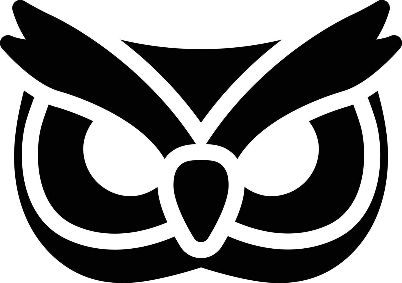 owl vector illustration on a background.Premium quality symbols.vector icons for concept and graphic design.