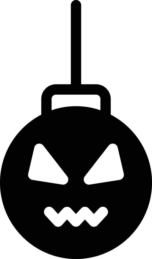 ilustración de vector de cara de calabaza en un fondo. símbolos de calidad premium. iconos vectoriales para concepto y diseño gráfico.