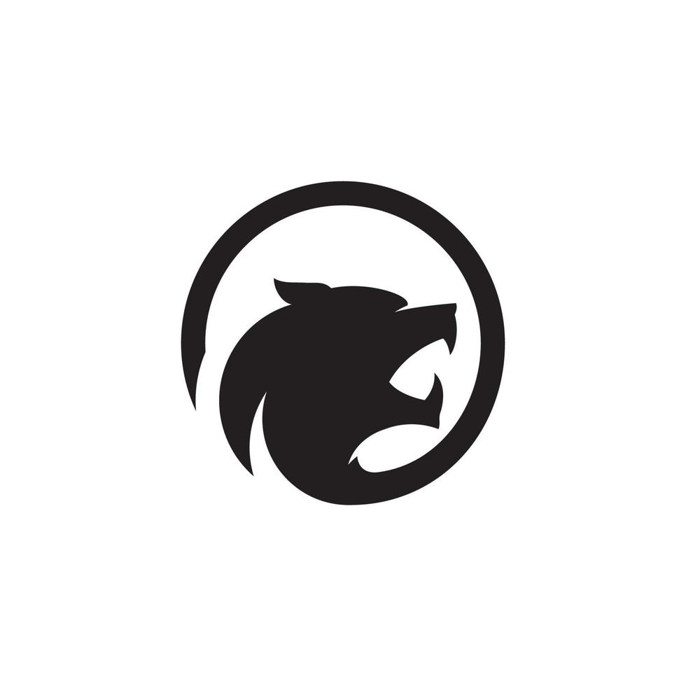 Panther Logo design vector illustration template