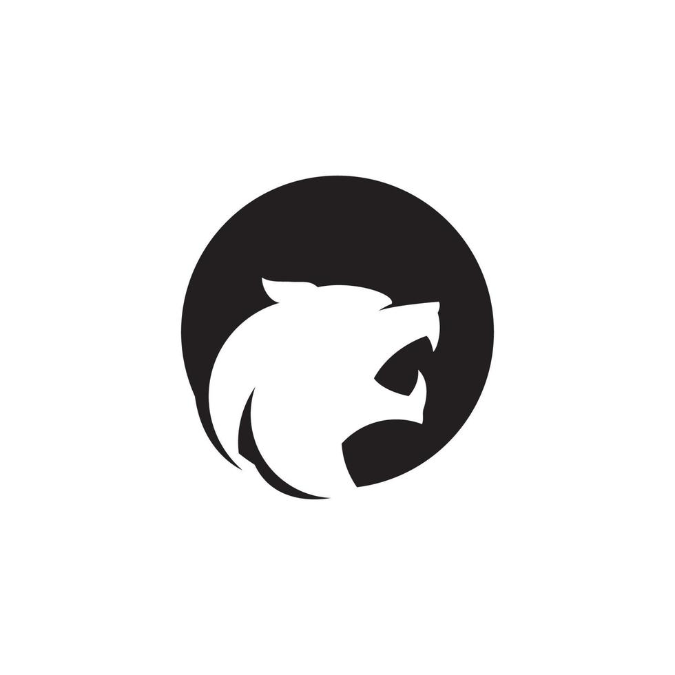 Panther Logo design vector illustration template