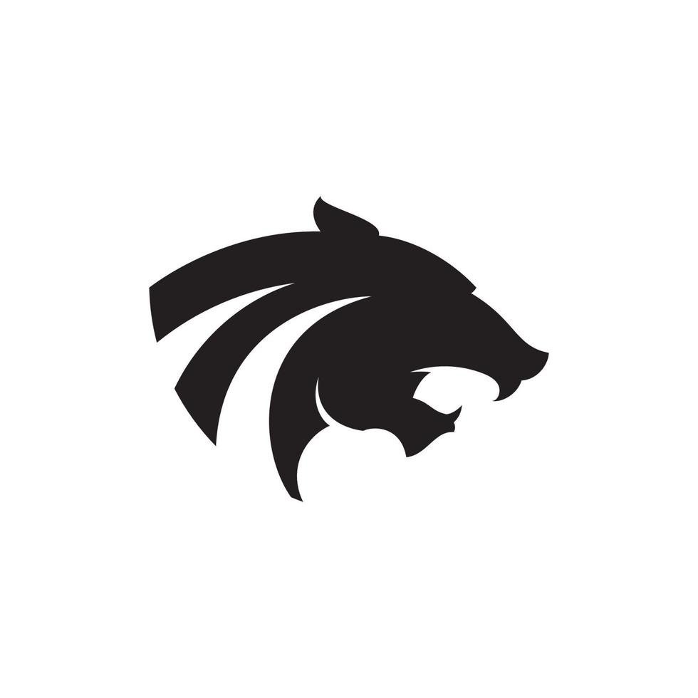 Panther Logo design vector illustration template