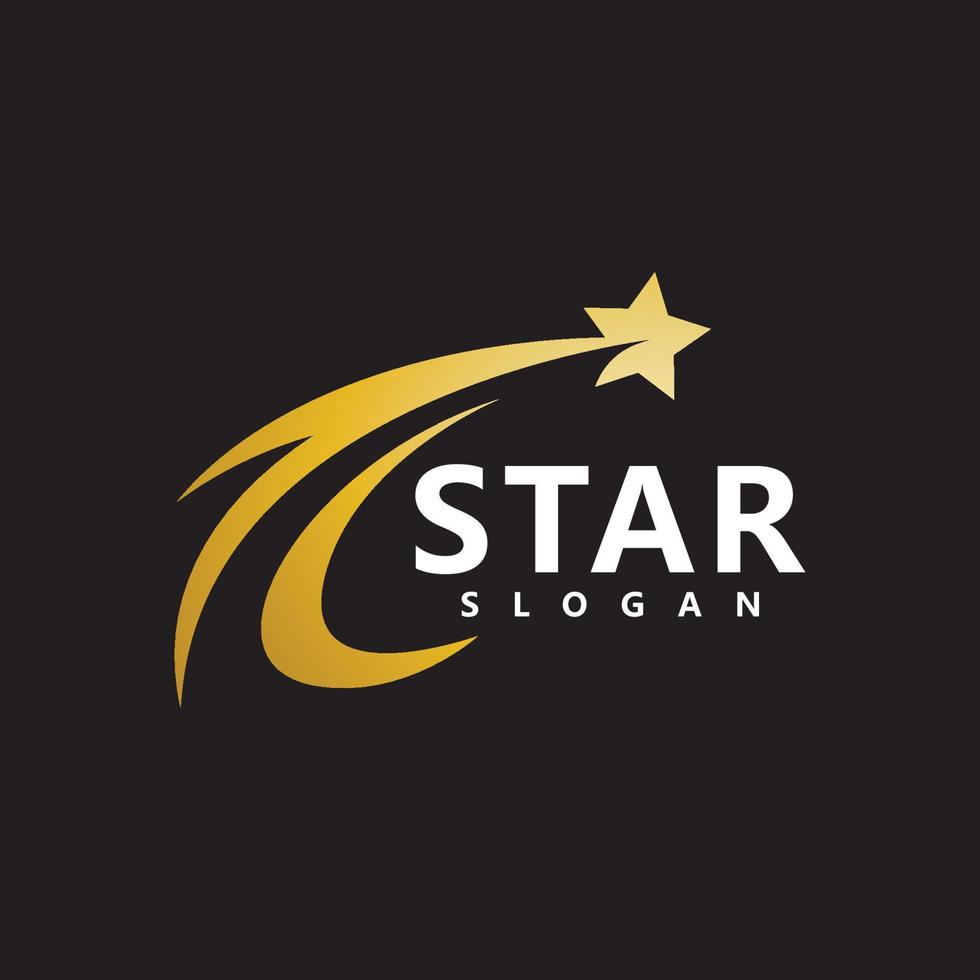 plantilla de diseños de logotipo de estrella, diseño de ilustración de vector de logotipo de estrella rápida