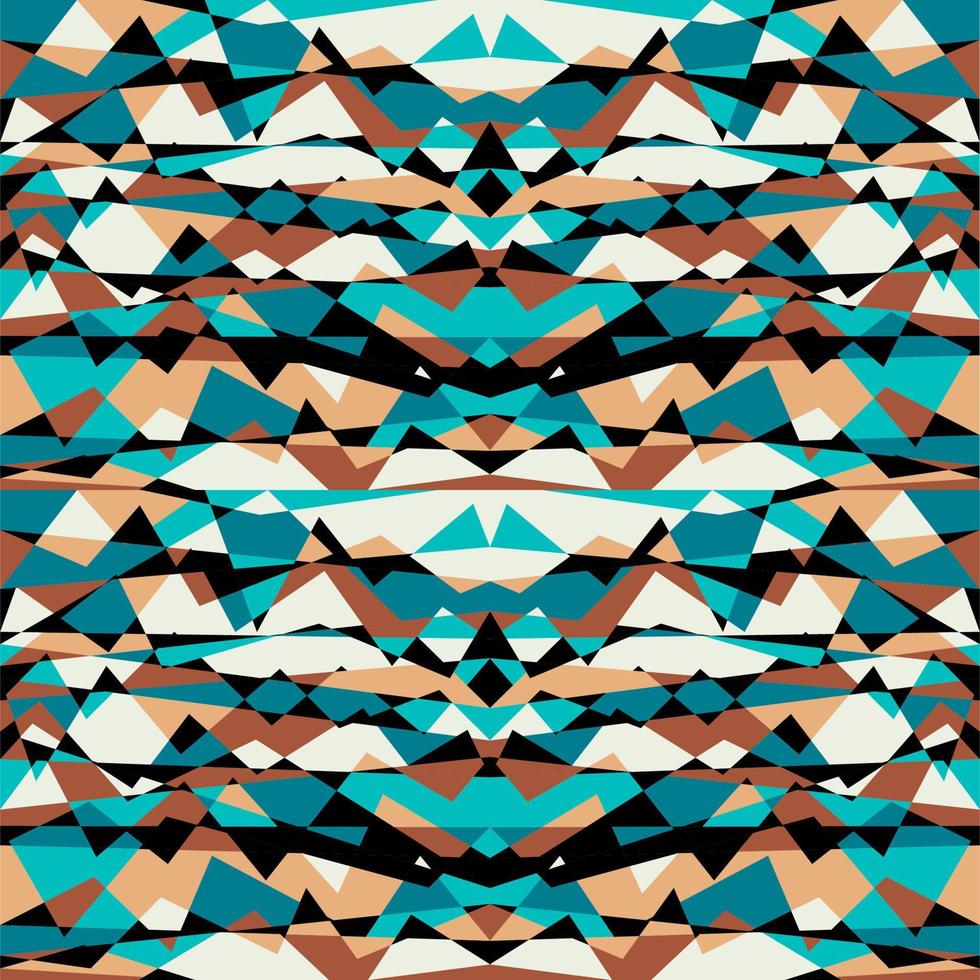 Seamless abstract background of triangles for your design vector