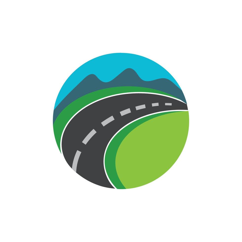 way logo vector illustration design