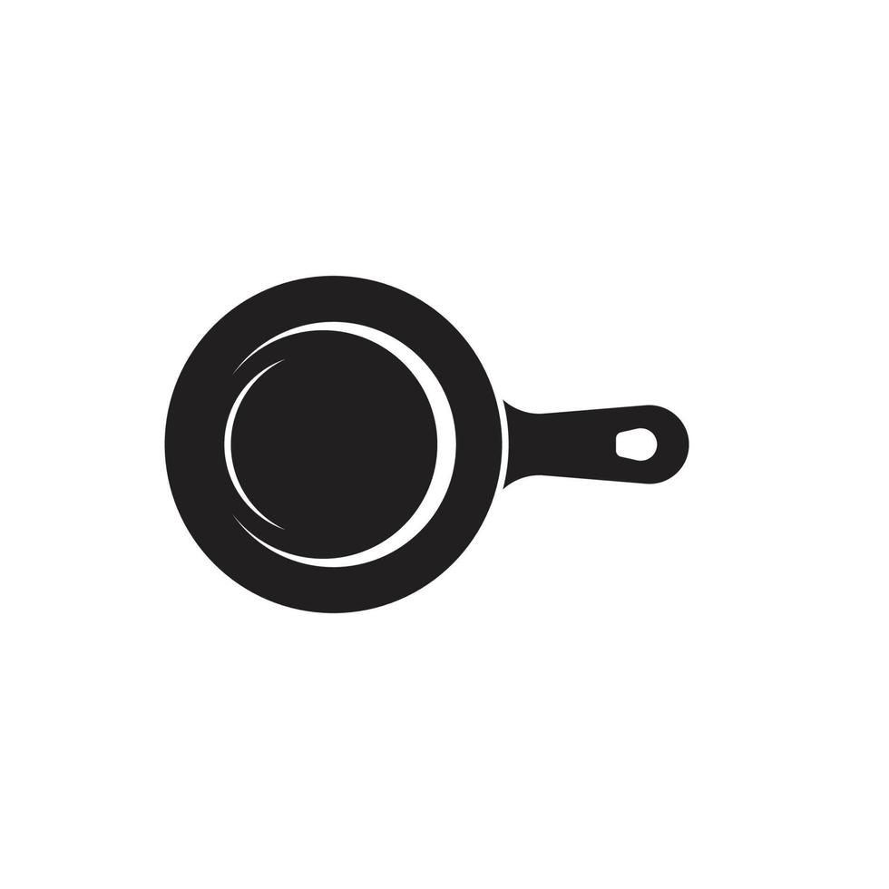 Pan cooking logo vector