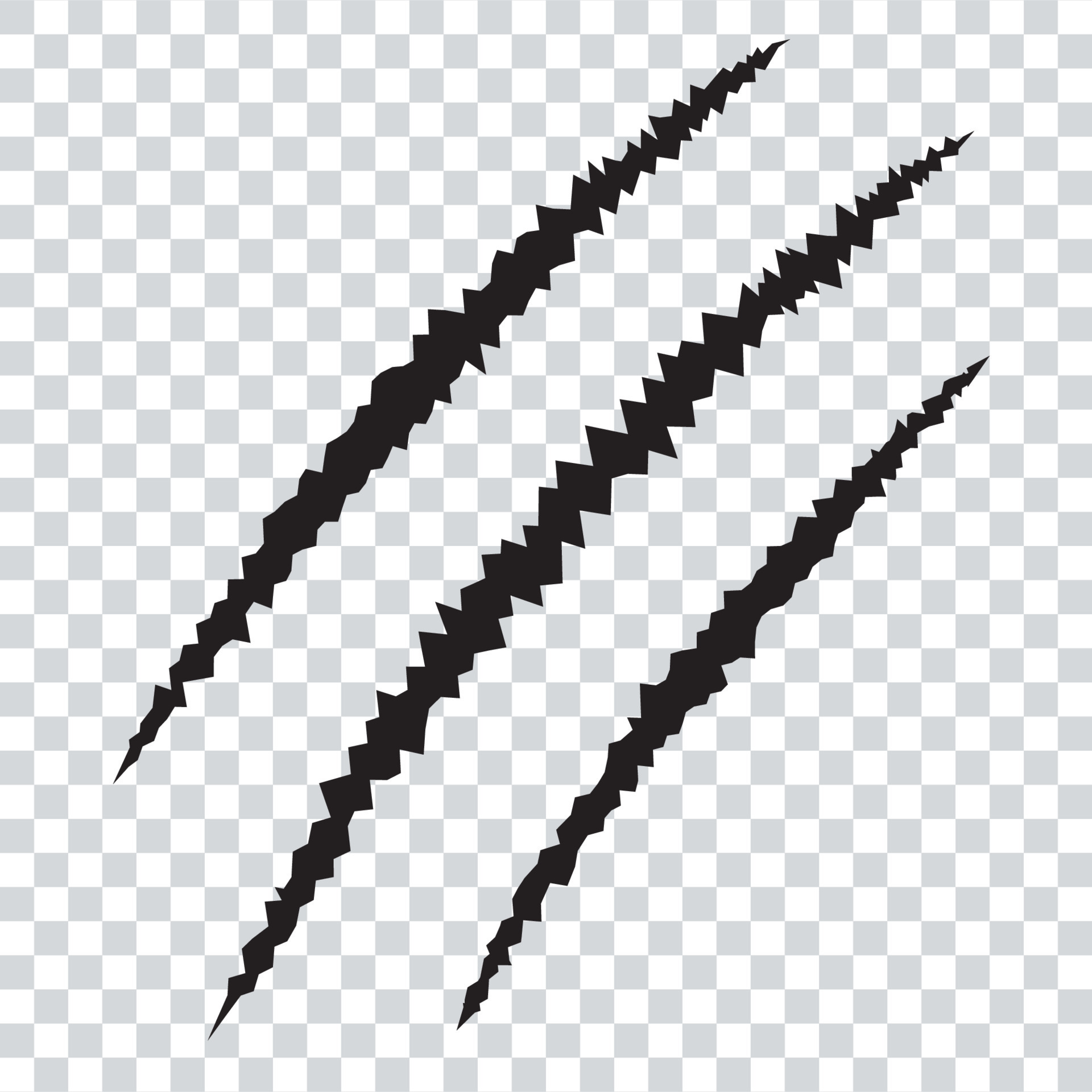 Cat scratch on transparent background 7224638 Vector Art at Vecteezy
