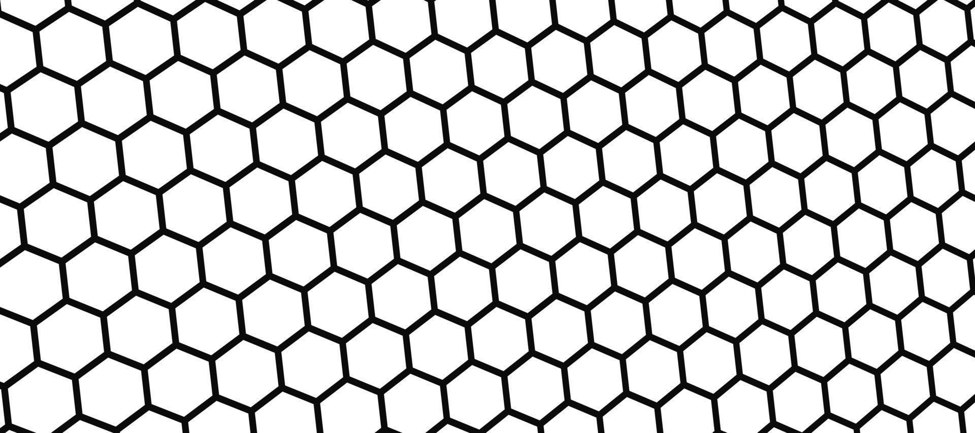 Honeycomb bee technology background vector