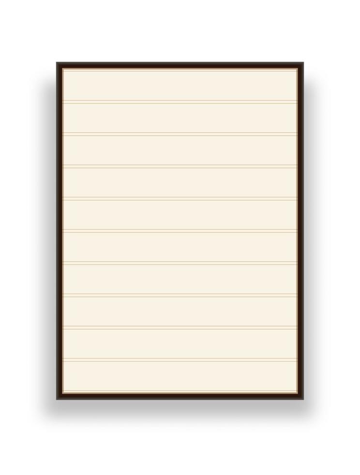 Retro poster vector lightbox