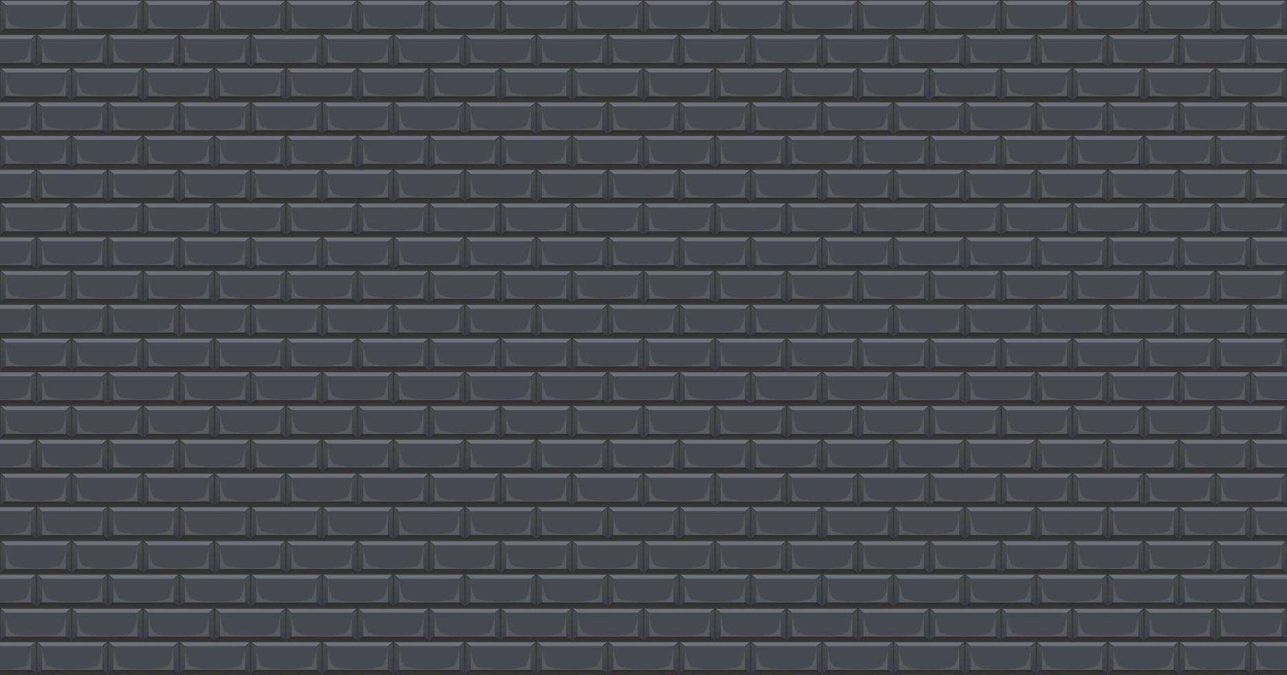 Subway tile seamless textures gray color vector