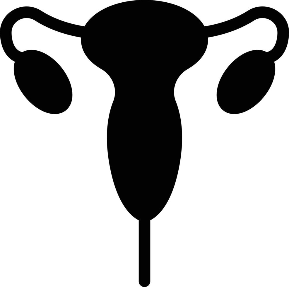 uterus vector illustration on a background.Premium quality symbols.vector icons for concept and graphic design.