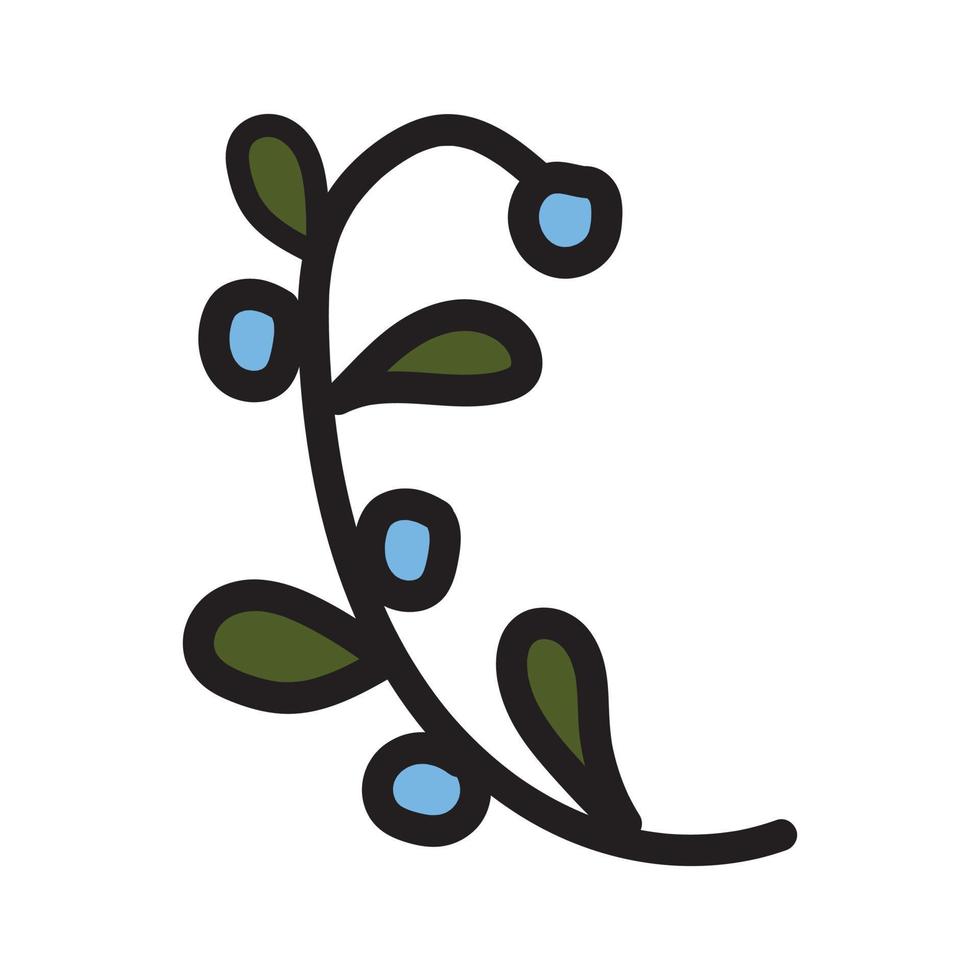 spring flower vector illustration