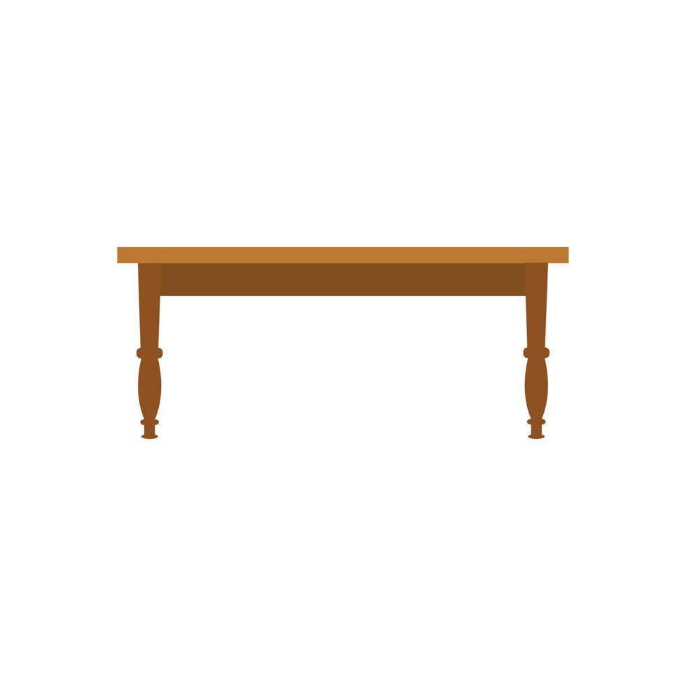 Table vector logo icon object background illustration