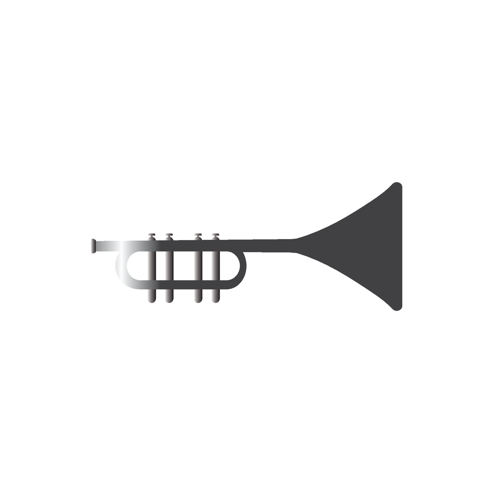 Trumpet music instrument vector icon 7225823 Vector Art at Vecteezy