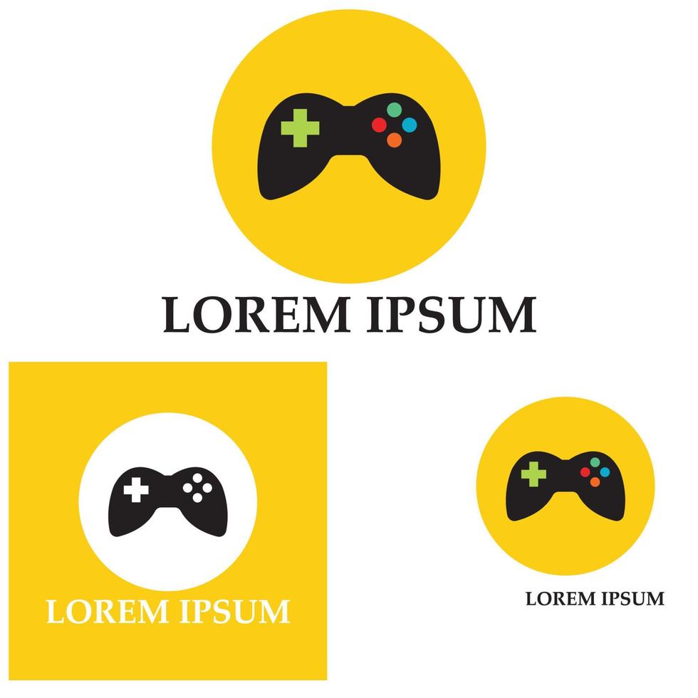 Joystick sign vector  icon. Video game symbol illustration