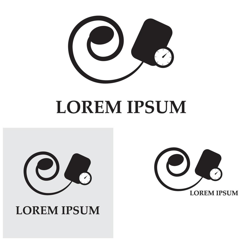 Medical mechanical tonometer icon vector